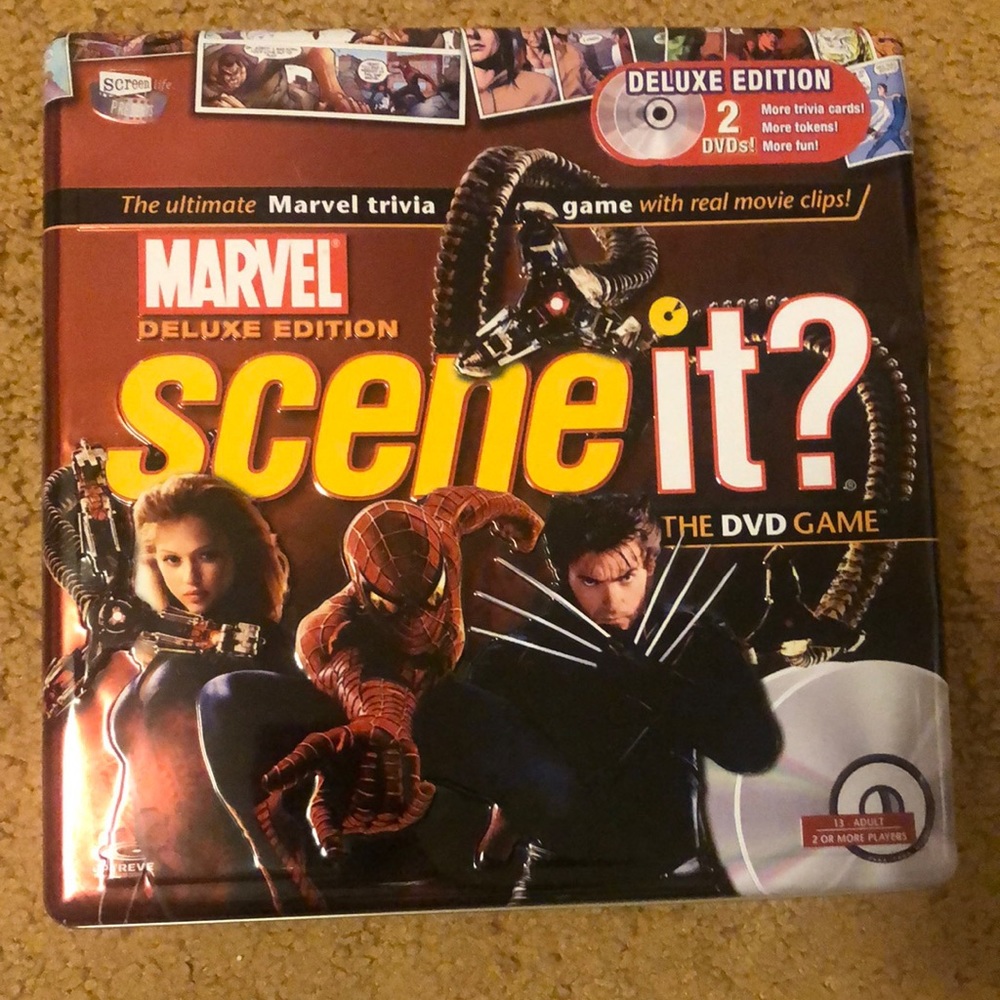 Vintage Marvel “Scene It?” Deluxe Edition